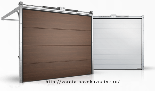 Секционные ворота Alutech Trend